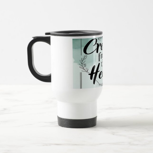 Criar Das canecas de viagem De Coração 2 (Esquerda)