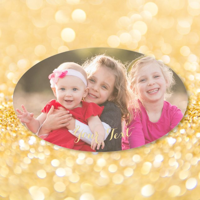 Criar Folha de Autocolantes de Fotografias Oval Pe (Create Custom Oval Photo Stickers Sheet)