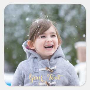 Criar Folha de Autocolantes de Fotografias Quadrad