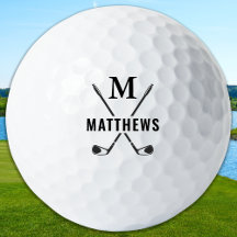 Criar Golfista Personalizado Monograma & Nome