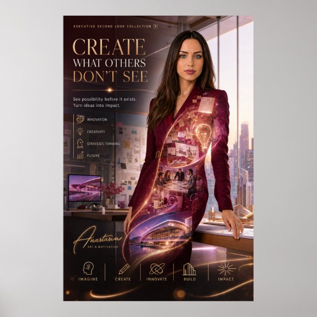Criar Poster do Que Outros Não Veem (Frente)