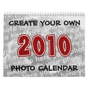Criar seu próprio calendário 2010 da foto