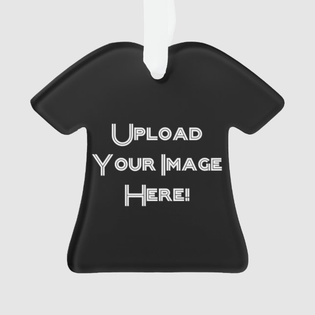 Criar-Seu-Próprio ornamento cerâmico da (Frente)