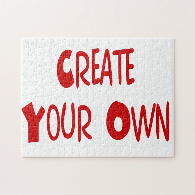 Criar seu próprio quebra-cabeça (Horizontal)