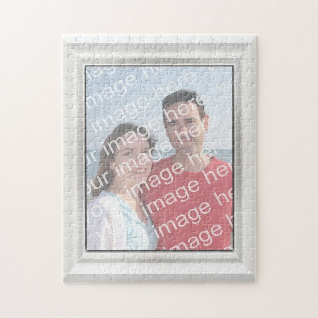 Criar seu próprio quebra-cabeça moldado da foto (Vertical)