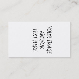 Criar seu próprio vertical do cartão de visita