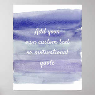 Criar Um Poster De Cotação Personalizada - Cor D