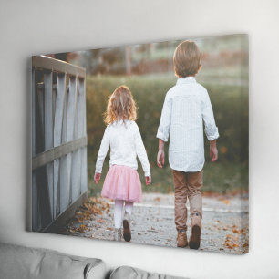 criar uma arte personalizada de canvas de fotograf