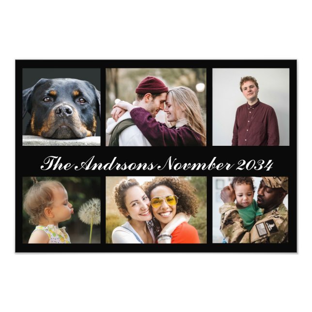 Criar uma Colagem de Fotos Personalizada com 6 Fot (Frente)