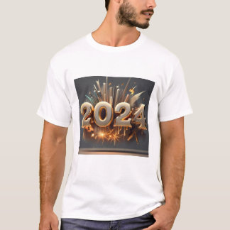 Criar uma t-shirt do Ano Novo 2024 implica conside