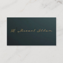 Criativo, Cartão de visita único Design