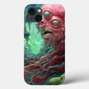 Criatura de alienígena - Arte de horror surreal