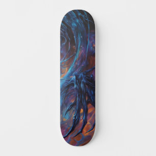 Criatura de outro mundo: Design surreal de skate