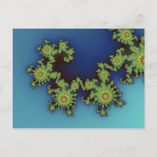 Criatura    marítima - Cartão postal Fractal