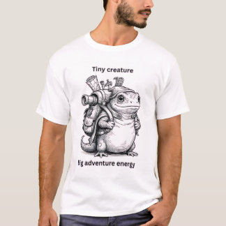 Criatura Minúscula Camiseta de Sapo Divertido de G