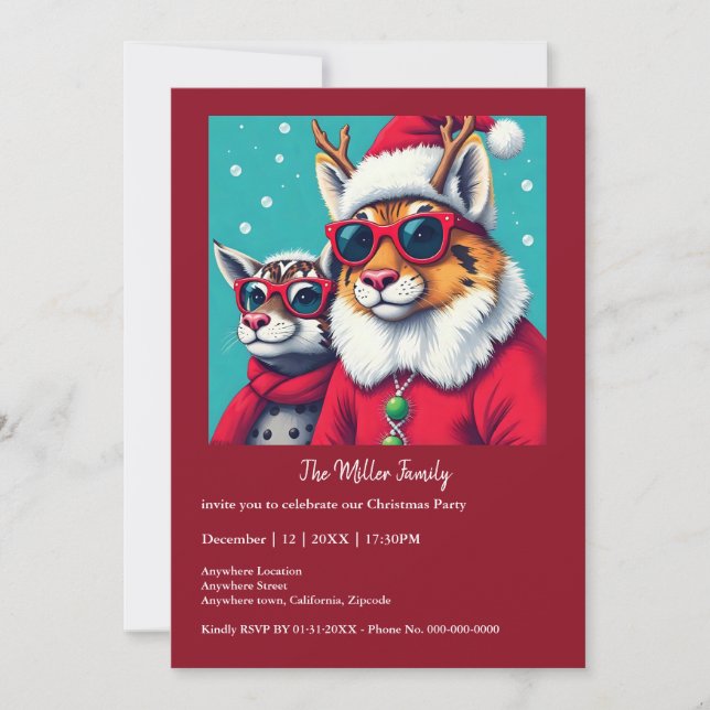 Criaturas de Natal em Disfarce de Natal (Frente)