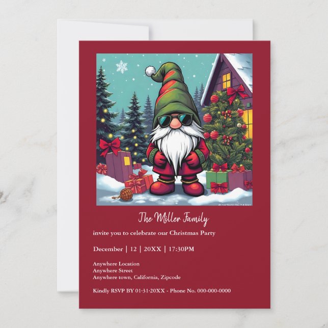 Criaturas de Natal em Disfarce de Natal (Frente)