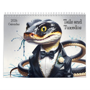 Criaturas do Calendário 2026 Tails e Tuxedos