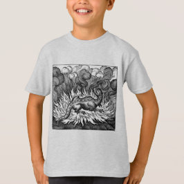 Criaturas estranhas Camisa salamandra