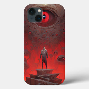 Criaturas Oculares Arte de Horror Surreal