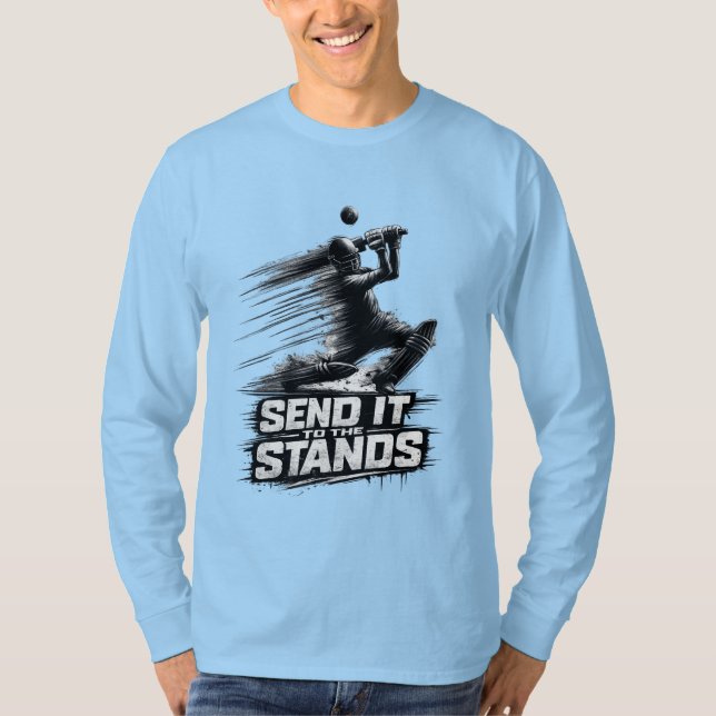 Cricket World Cup Power  T-Shirt (Frente)