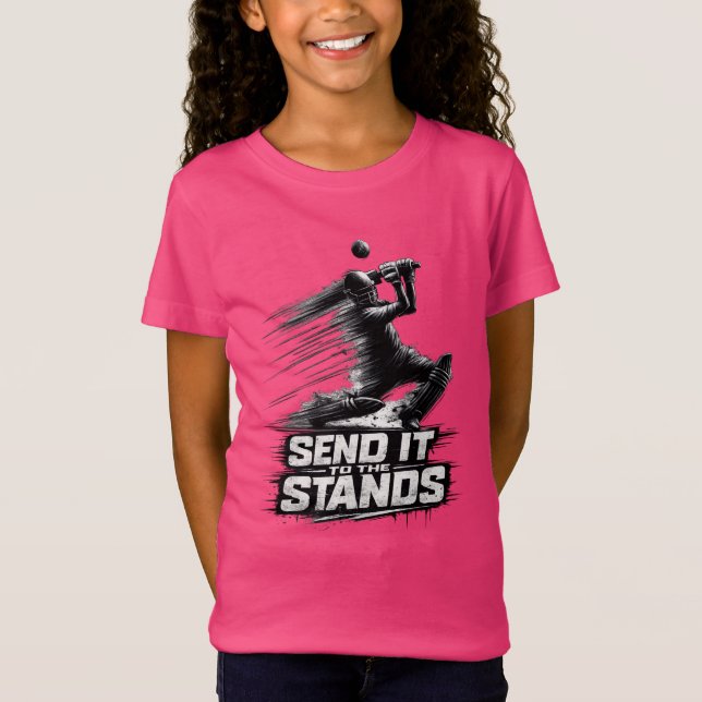 Cricket World Cup Power  T-Shirt (Frente)