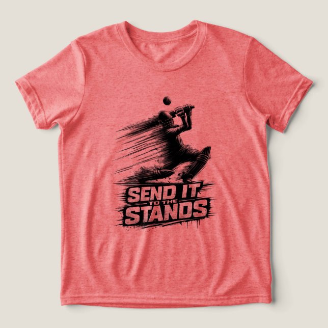 Cricket World Cup Power  T-Shirt (Design frontal)