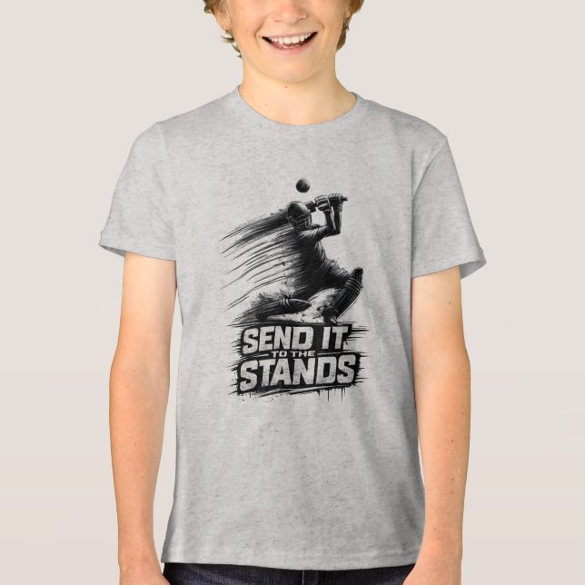 Cricket World Cup Power  T-Shirt (Frente)