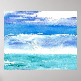 CricketDiane Ocean Poster - Ocean Calypso 2