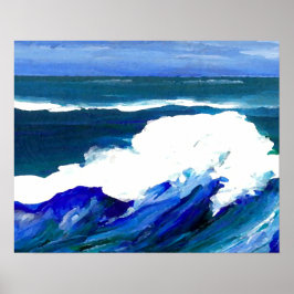CricketDiane Ocean Poster - Onda de Pé 1