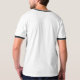 Camiseta Masculina Básica Ringer (Parte Traseira Completa)
