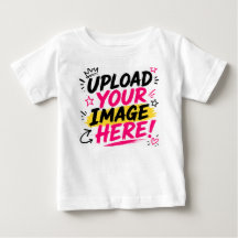 Crie a Sua Própria Camiseta de Bebê | Envie Sua Im