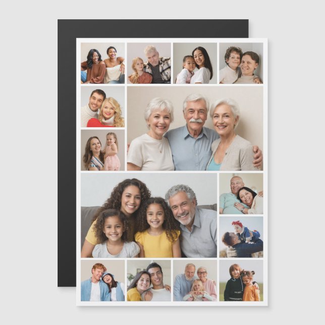 Crie A Sua Própria Placa Magnética De Colagem De F (Frente/Verso)