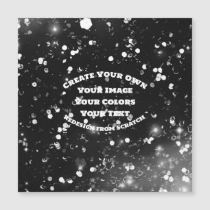 Crie a sua própria placa magnética de imagem perso