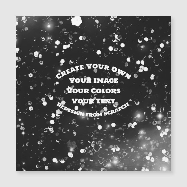 Crie a sua própria placa magnética de imagem perso (Frente)