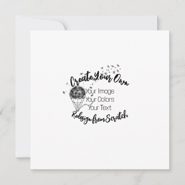 Crie a sua própria placa personalizada (Frente)