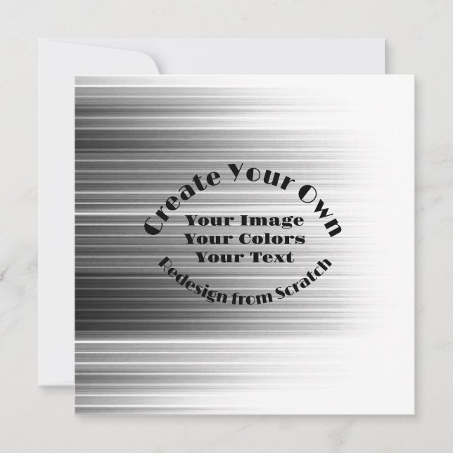 Crie a sua própria placa personalizada (Frente)