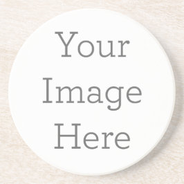 Crie A Sua Própria Porta copos Sandstone De Diâmet