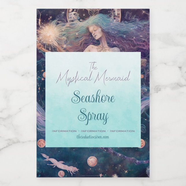 Crie a sua própria Sereia Celestial do Tempo (Rótulo Único)