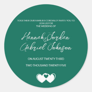 Crie Adesivo Verde Esmeralda Personalizado