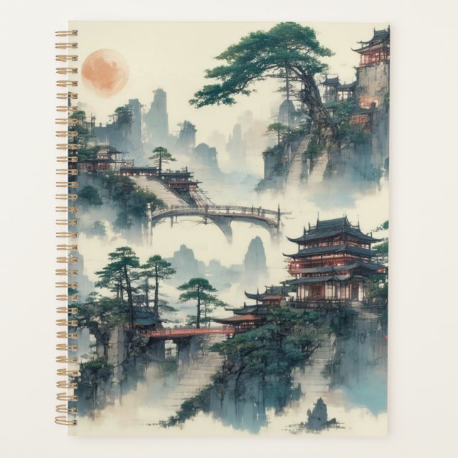 Crie De Aquarela Seu Próprio Planejador De Design  (Frente)