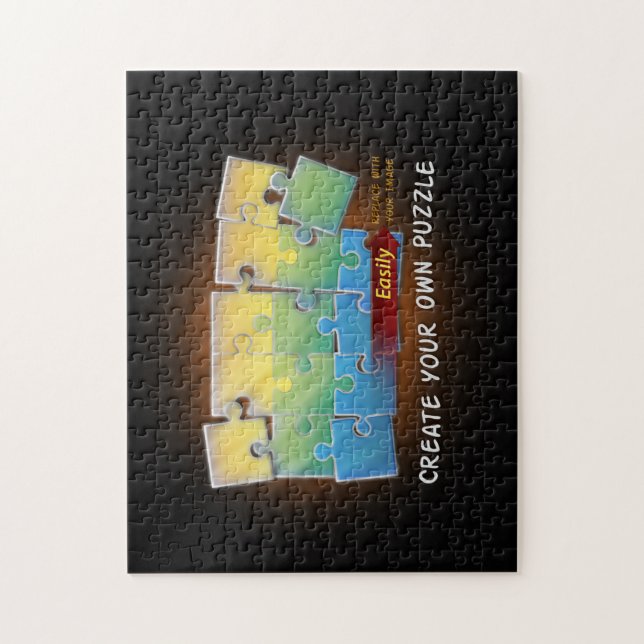 Crie facilmente seu Quebra-cabeça com foto (Vertical)