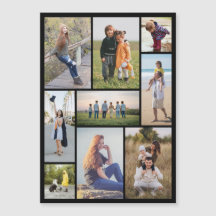 Crie O Seu Cartão Magnético De Colagem De Fotograf