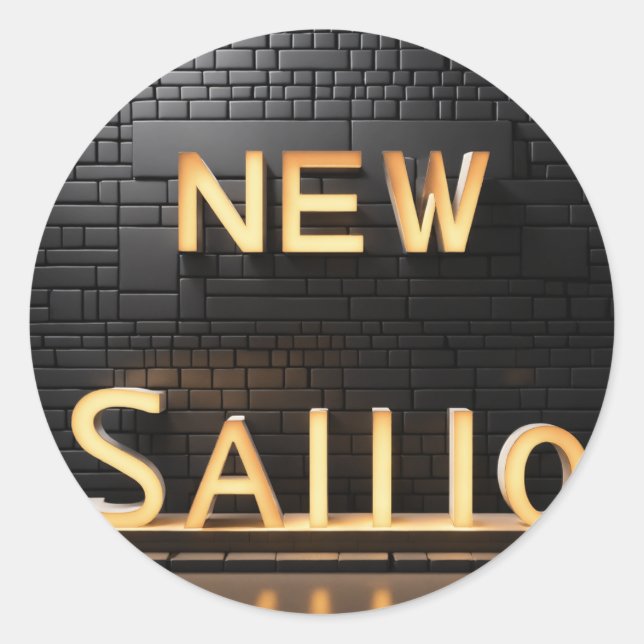 Crie o seu próprio adesivo (Frente)