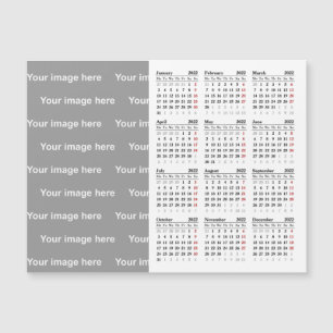 Crie o seu próprio cartão magnético de calendá