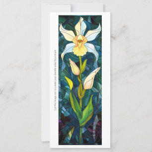 Crie o seu próprio marcador de Daffodil de vidro c