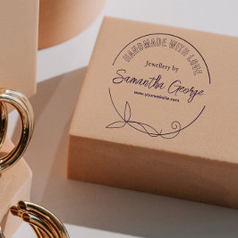 Crie o seu próprio nome feito à mão - Carimbo Mini