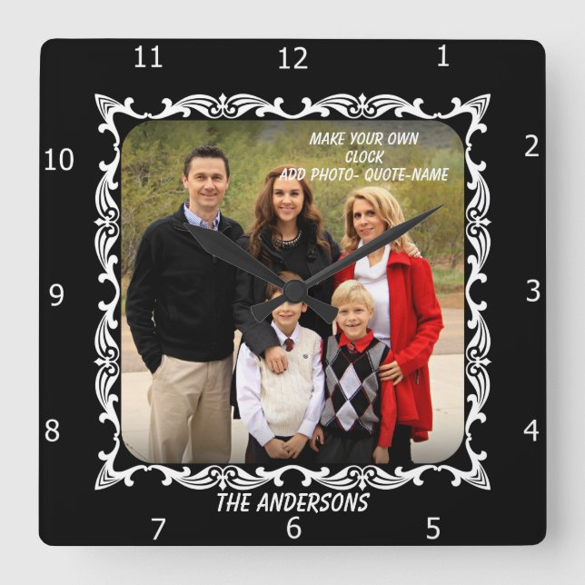 CRIE O SEU PRÓPRIO RELÓGIO (Frente)