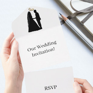 Crie o seu próprio RSVP de Casamentos Branco