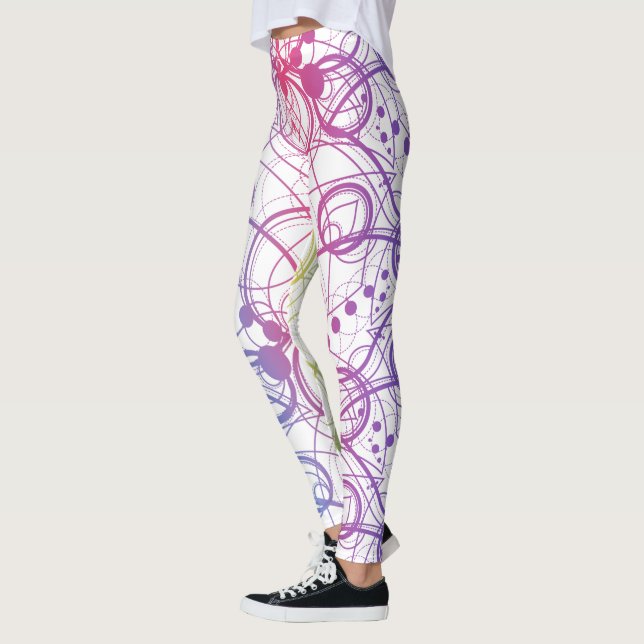 Crie ou Personalize Suas Próprias Leggings (Esquerda)